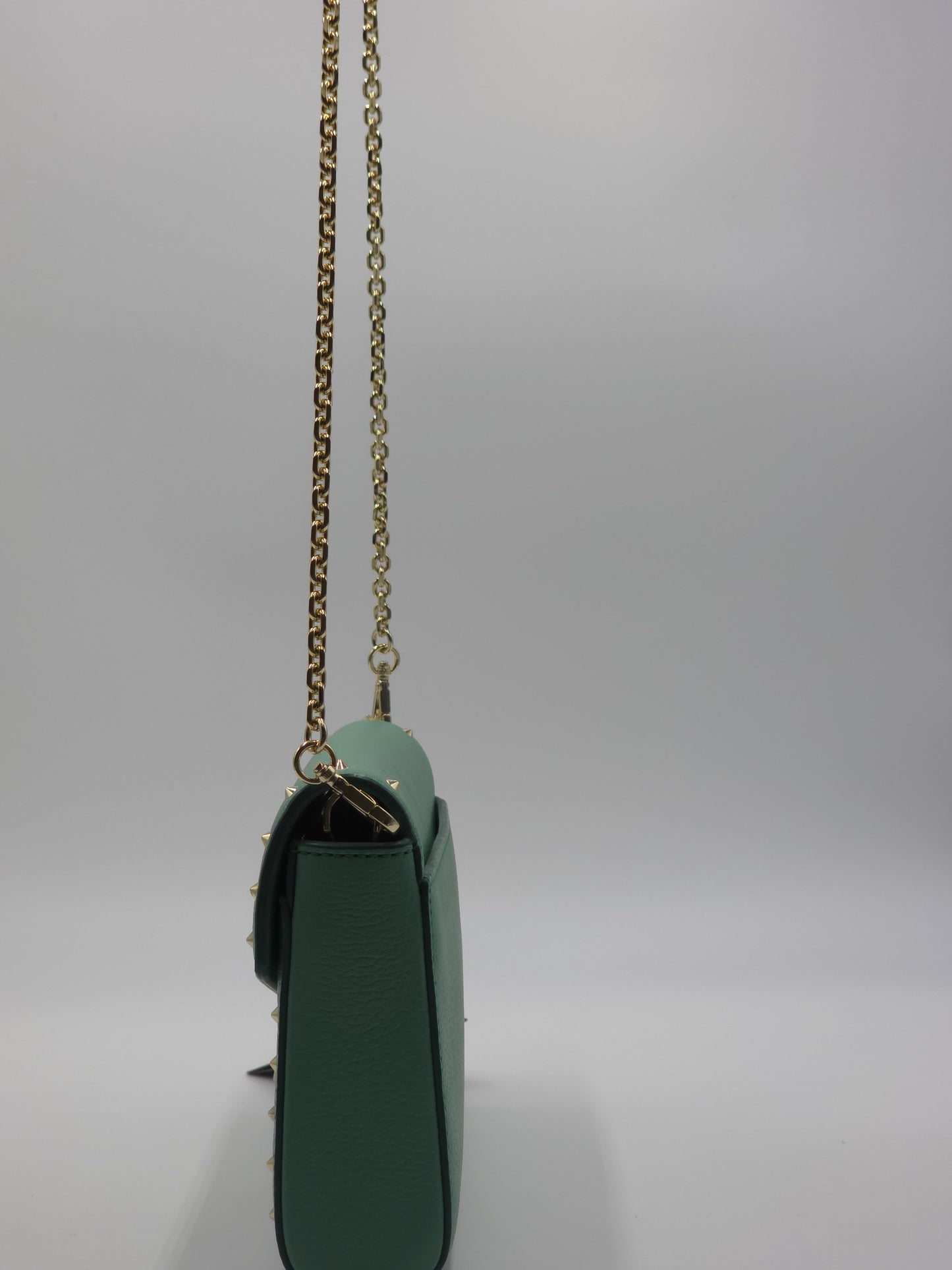 MCM patricia park ave chain wallet mintgrün