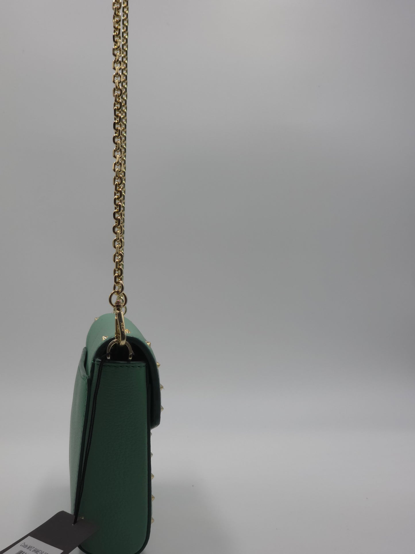 MCM patricia park ave chain wallet mintgrün