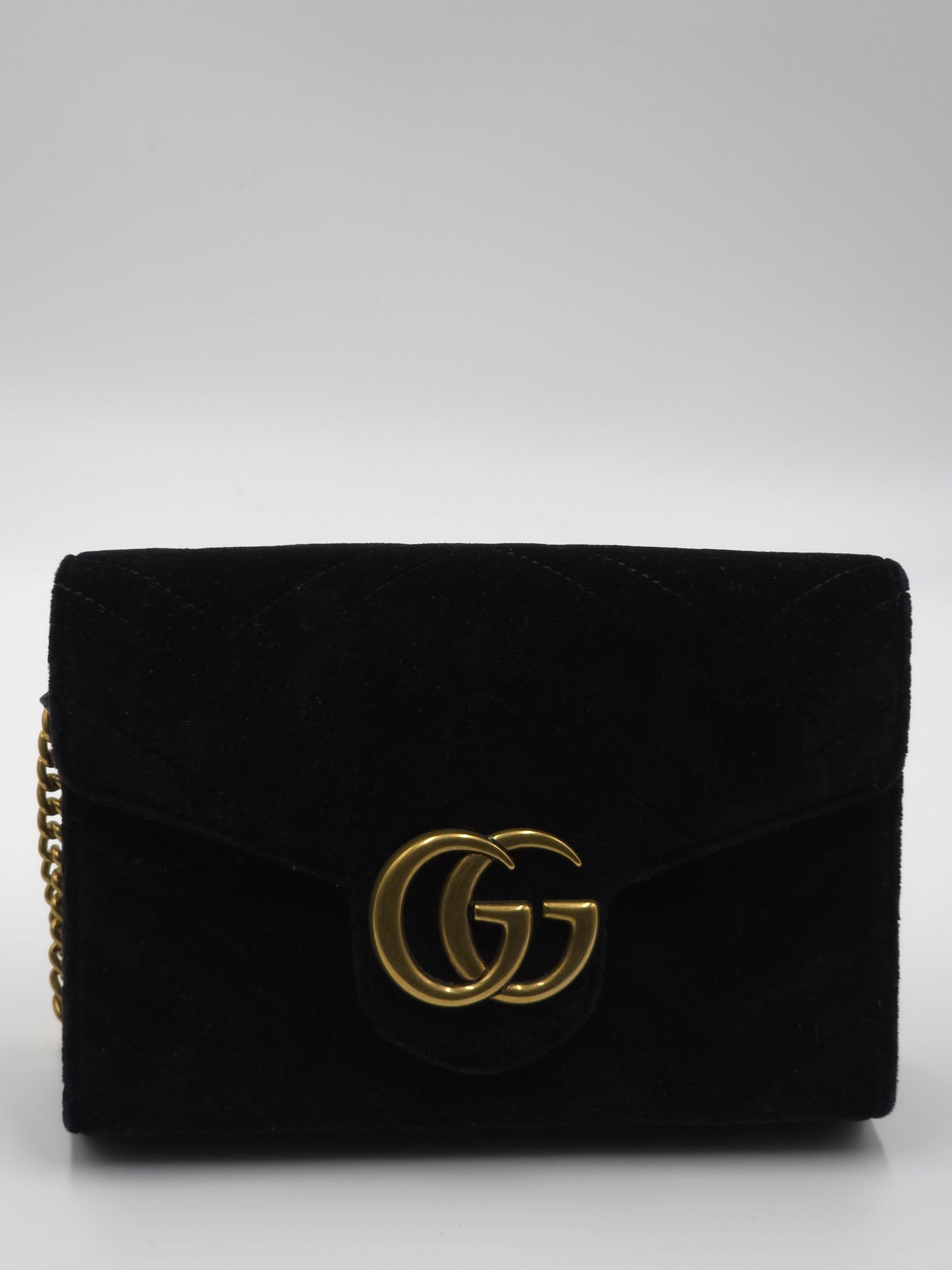 Gucci GG Marmot Mini Wildleder