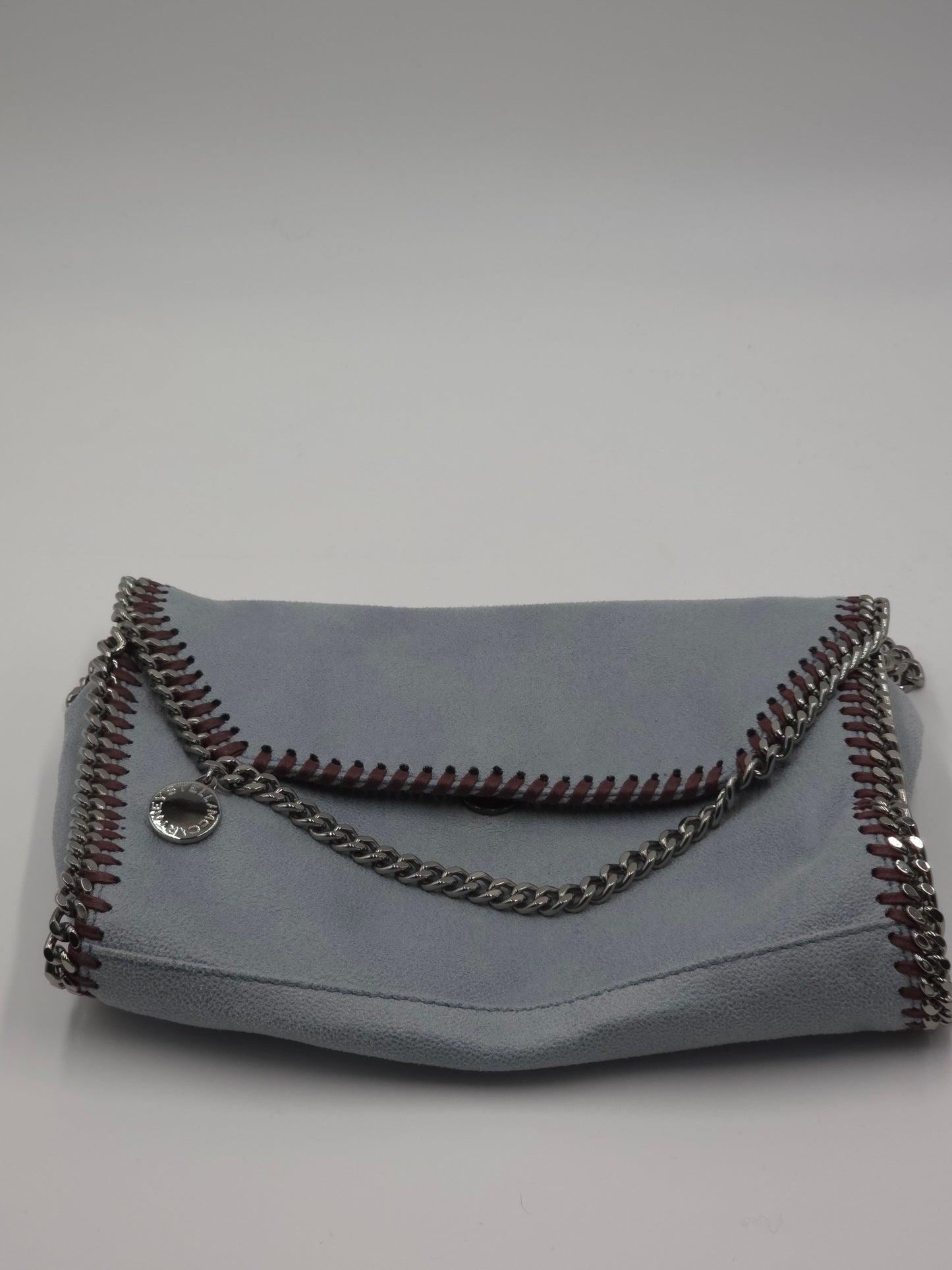 Stella McCartney Falabella Clutch hellblau