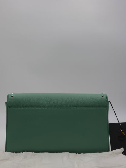 MCM patricia park ave chain wallet mintgrün