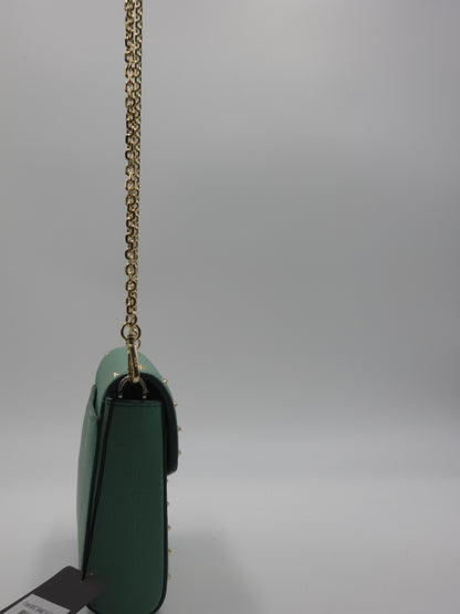 MCM patricia park ave chain wallet mintgrün