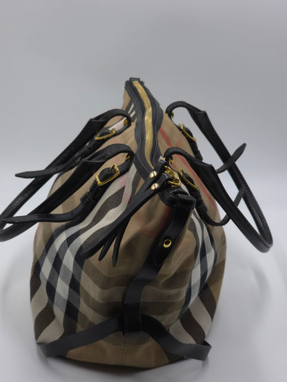 Burberry Bridle House Check Tote