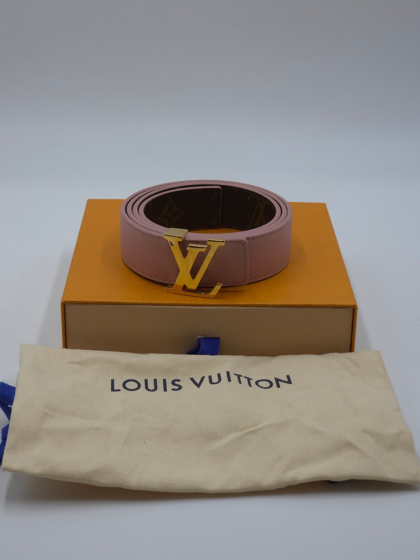 Louis Vuitton Initiales Wendegürtel 30 mm Gr. 90