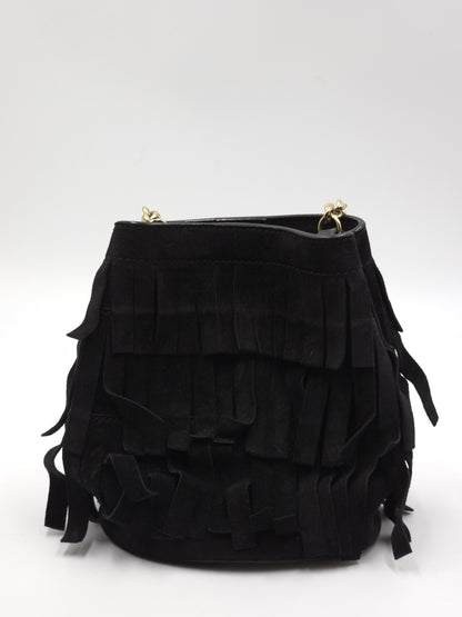 Burberry Crossbody schwarz Wildleder